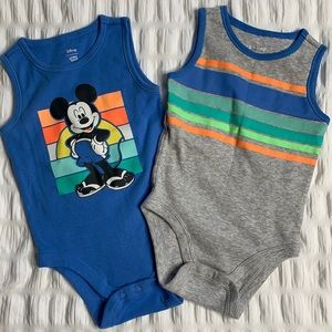 Mickey Mouse & Jumping beans onesies